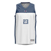 White Basketball Singlet