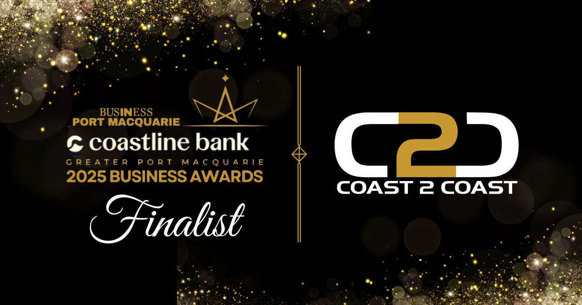 C2C Sports Named Finalist in 2025 Business Port Macquarie Awards