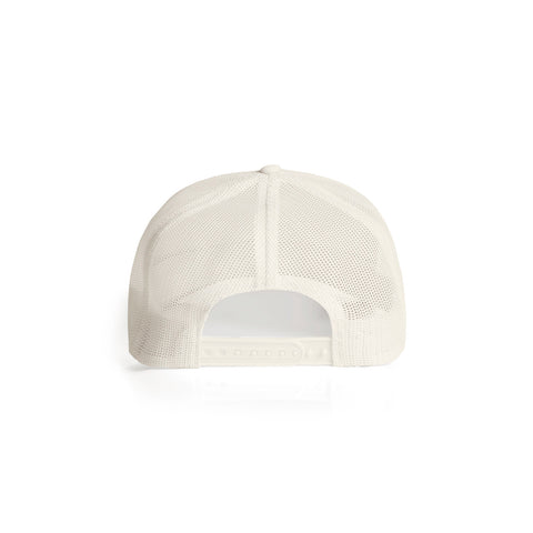 Mesh Trucker Cap — ECRU (back)