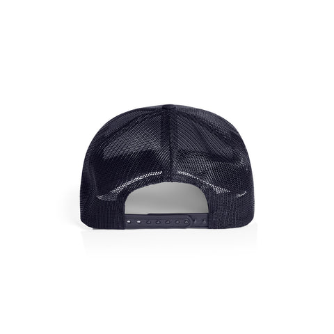 Mesh Trucker Cap — INK BLUE (back)