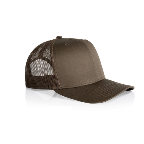 Mesh Trucker Cap — WALNUT (right)
