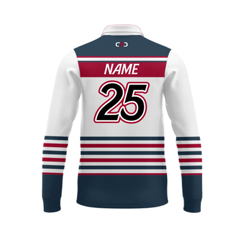 Knitted Rugby Jersey 05 Design Your Own Custom Back