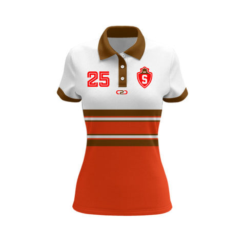 Leavers Core Polo 02 Design Your Own Custom Front