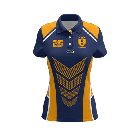 Leavers Core Polo 10 Design Your Own Custom Front