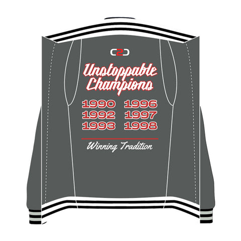 Varsity Jacket Fully Lined - Back (Win Tradition) Coast 2 Coast Sports