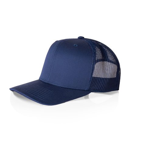 Mesh Trucker Cap — COBALT (left)