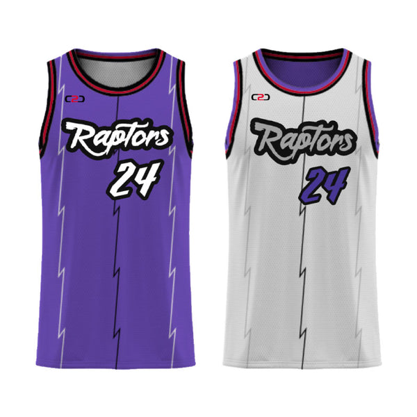 Custom Raptors Core Reversible Basketball Singlet