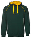 Contrast Fleecy Hoodie