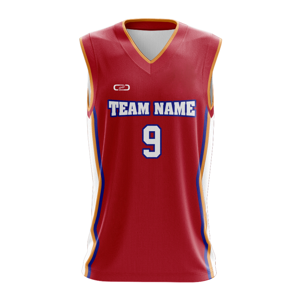 Custom WILD Core Basketball Singlet Front View