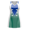 Sharni Layton Custom Netball Dress 04 New Fit Front View