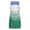 Sharni Layton Custom Netball Dress 04 New Fit Back View